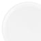 Smarty Had A Party 85 White Flat Round Disposable Plastic AppetizerSalad Plates 120 Plates, 120PK 838-WH-CASE - alternate 1